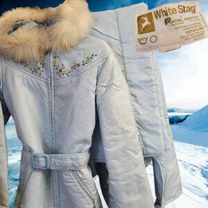 Vintage ski suit